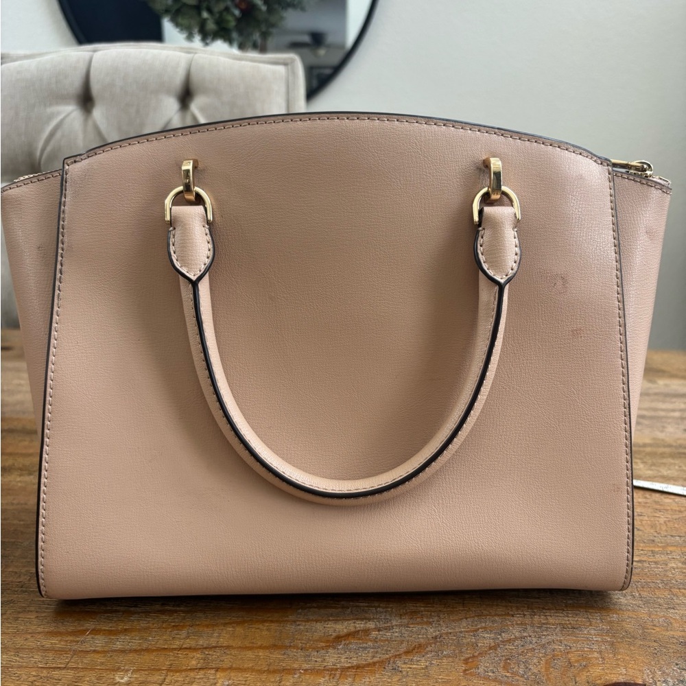 Michael Kors Tan Leather Handbag - Picture 13 of 17